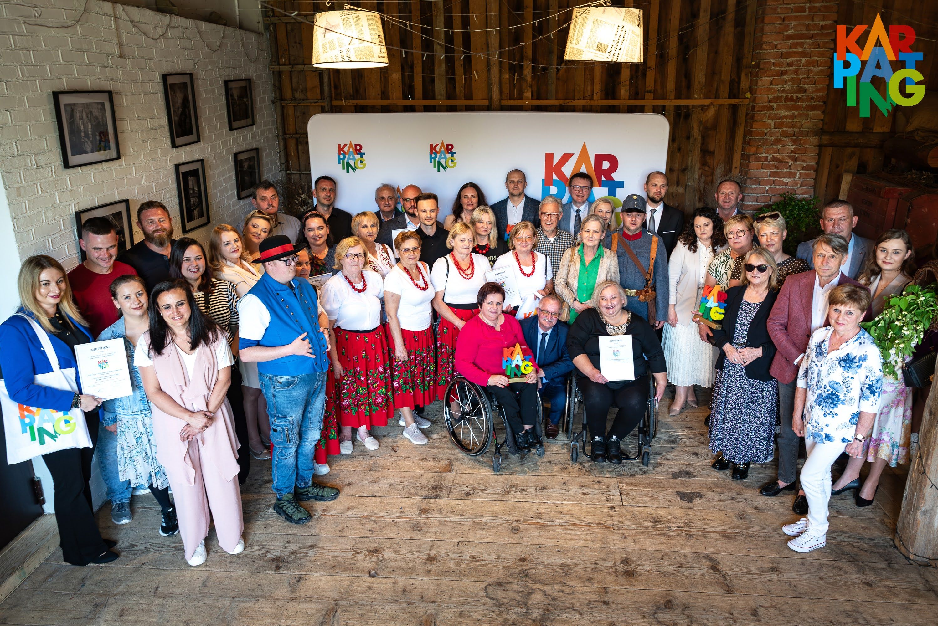 Zdjęcie użytkowników Znaku Promocyjnego KARPATING 